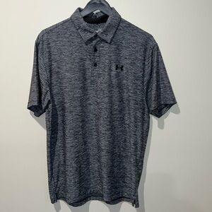 Men’s Under Armour gray polo size medium